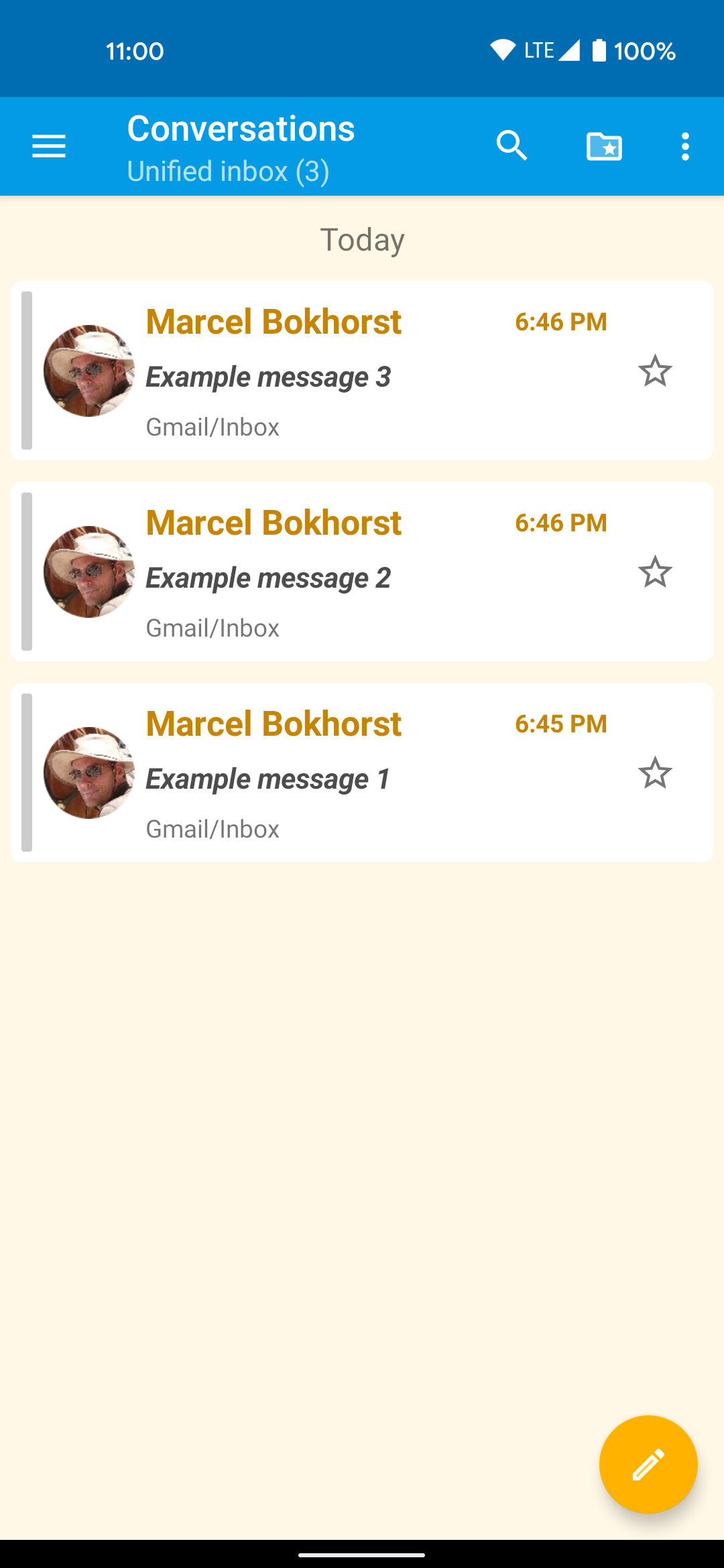 FairEmail screenshot 3