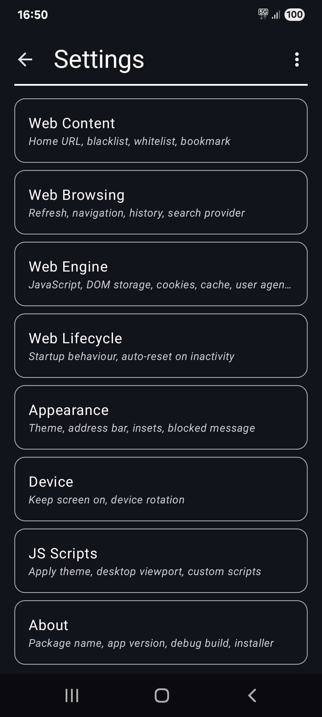 Webview Kiosk screenshot 6
