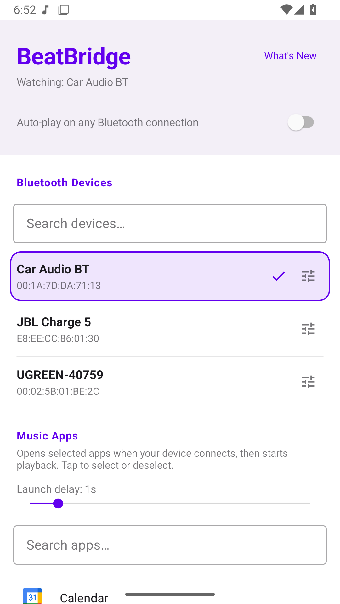 BeatBridge: Bluetooth Music screenshot 3