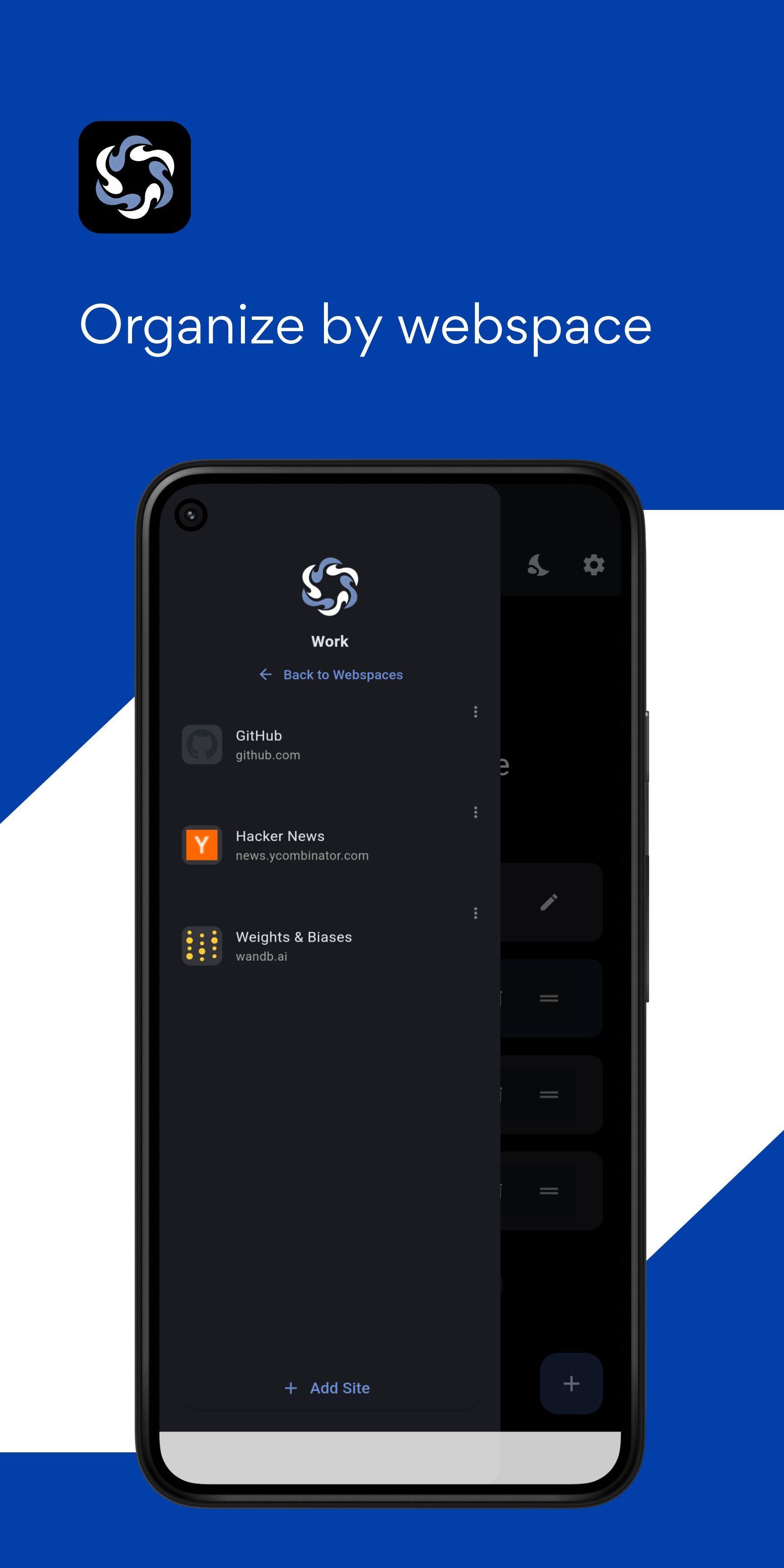 WebSpace screenshot 2