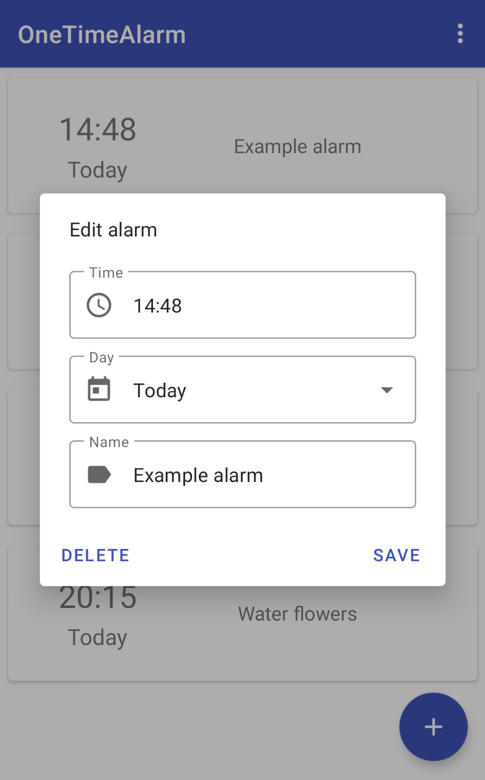 OneTimeAlarm screenshot 4