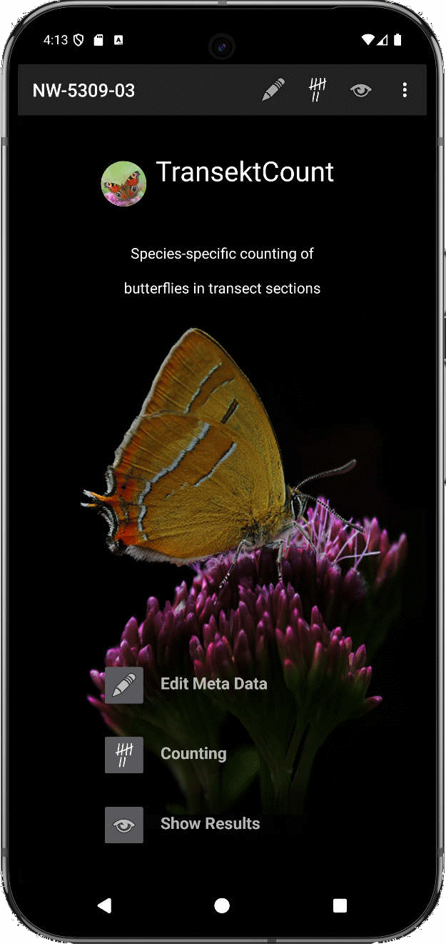 TransektCount screenshot 1
