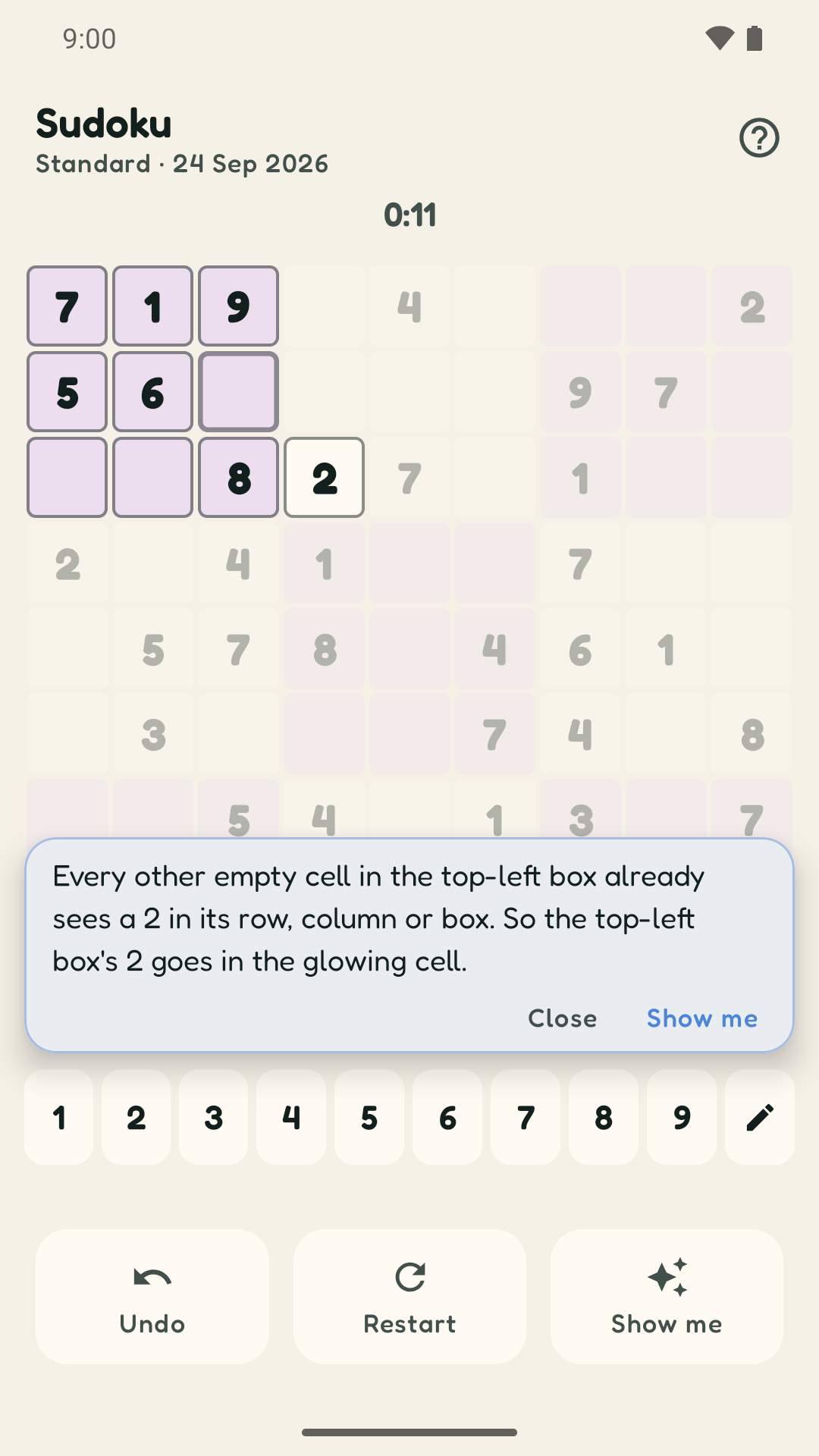 Daybook: Daily Logic Puzzles screenshot 2