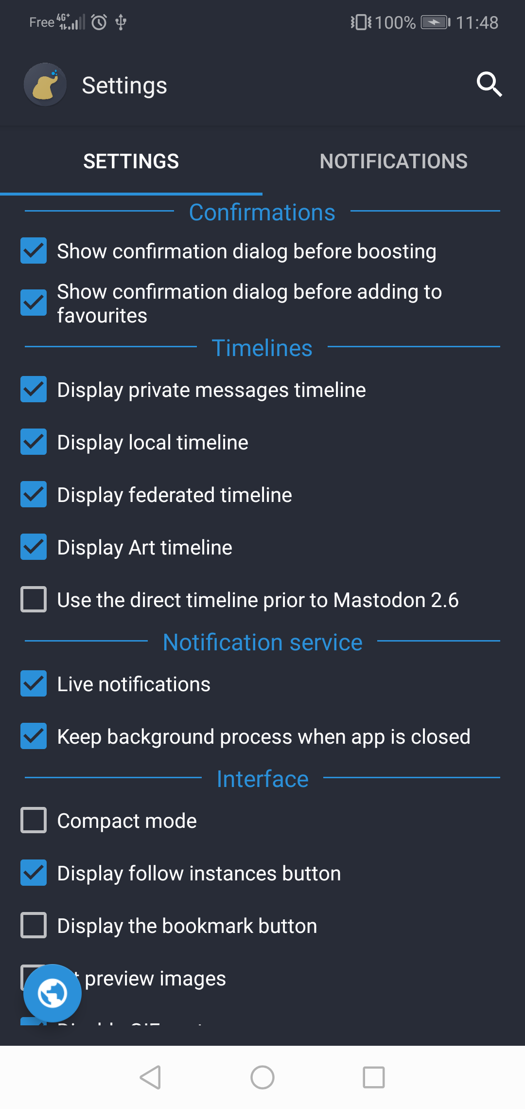 Fedilab screenshot 8