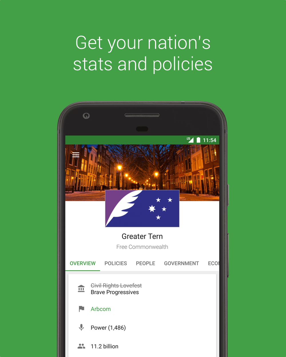 Stately for NationStates screenshot 1