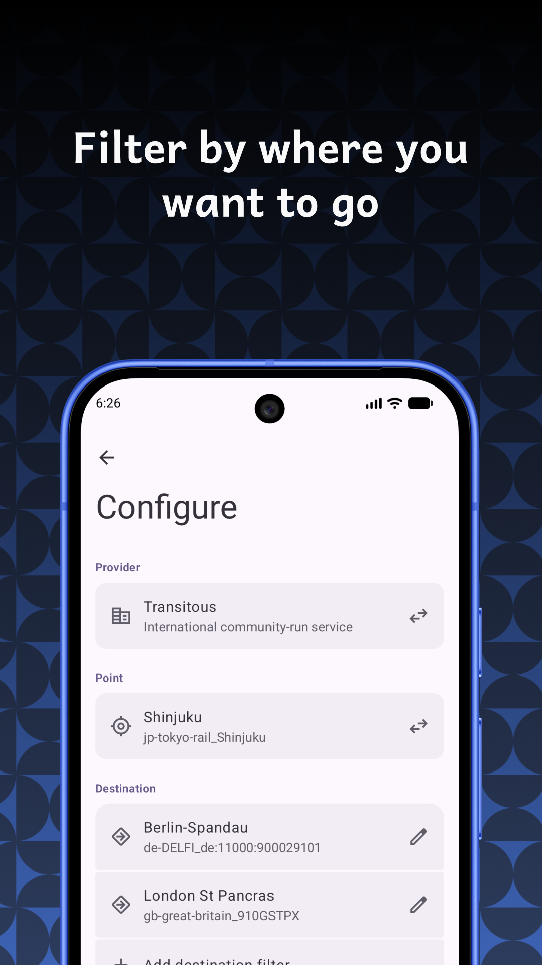 Transport Widgets screenshot 4