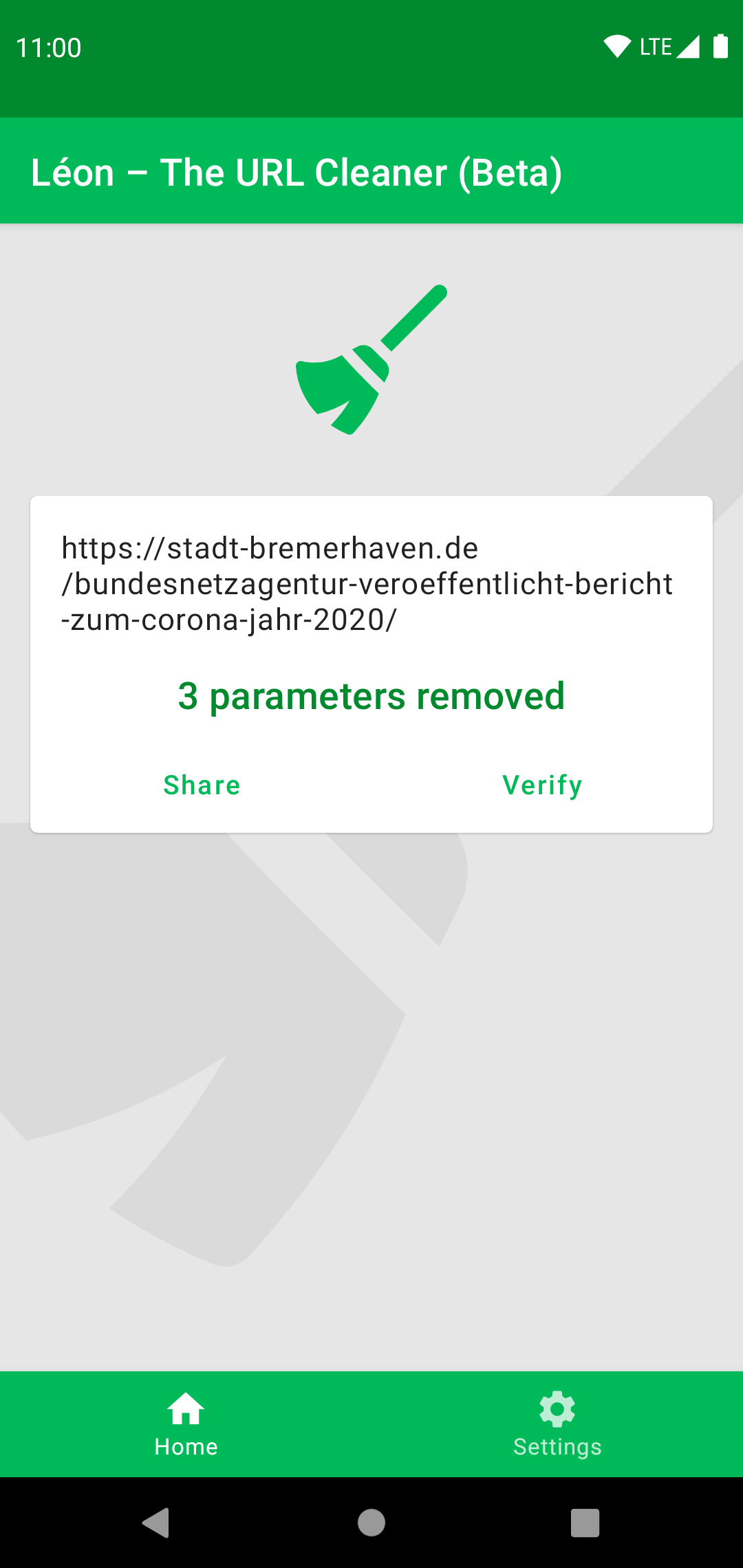 Léon – The URL Cleaner screenshot 8
