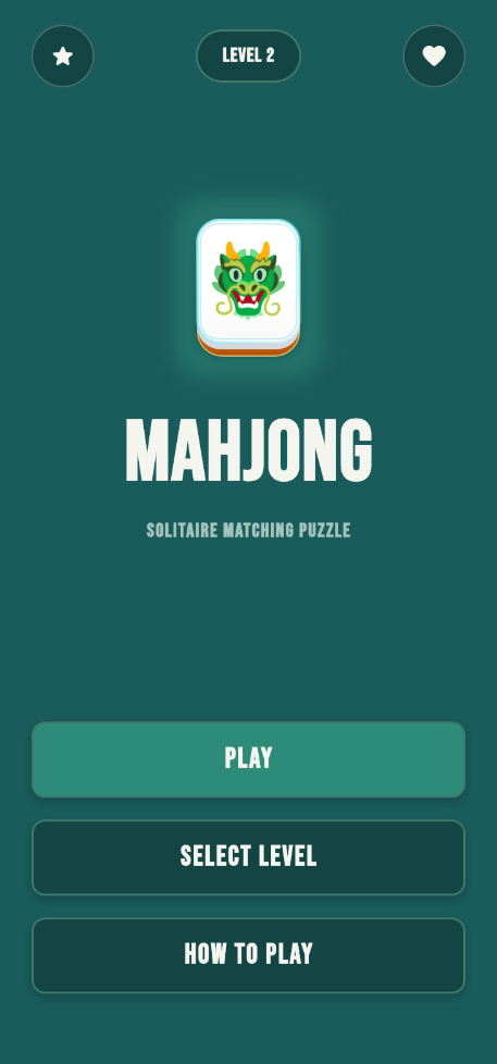 Mahjong Solitaire screenshot 1