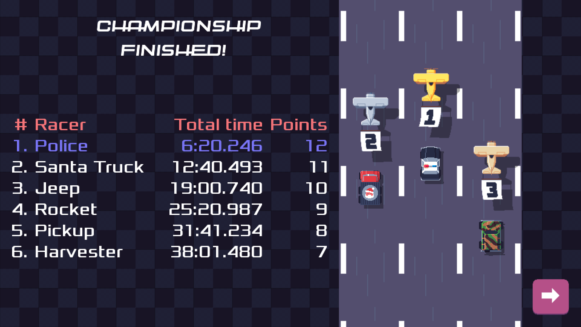 Pixel Wheels screenshot 6