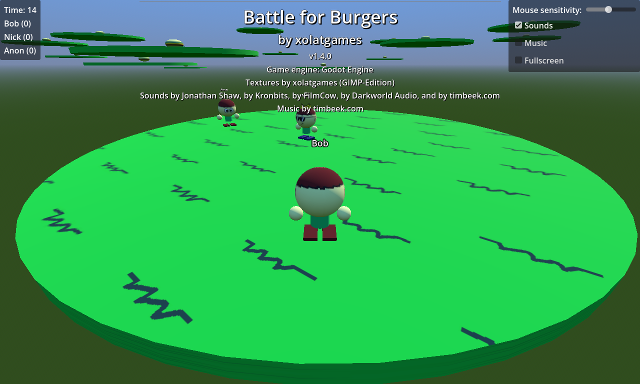 Battle for Burgers 🍔🍔🍔 screenshot 4