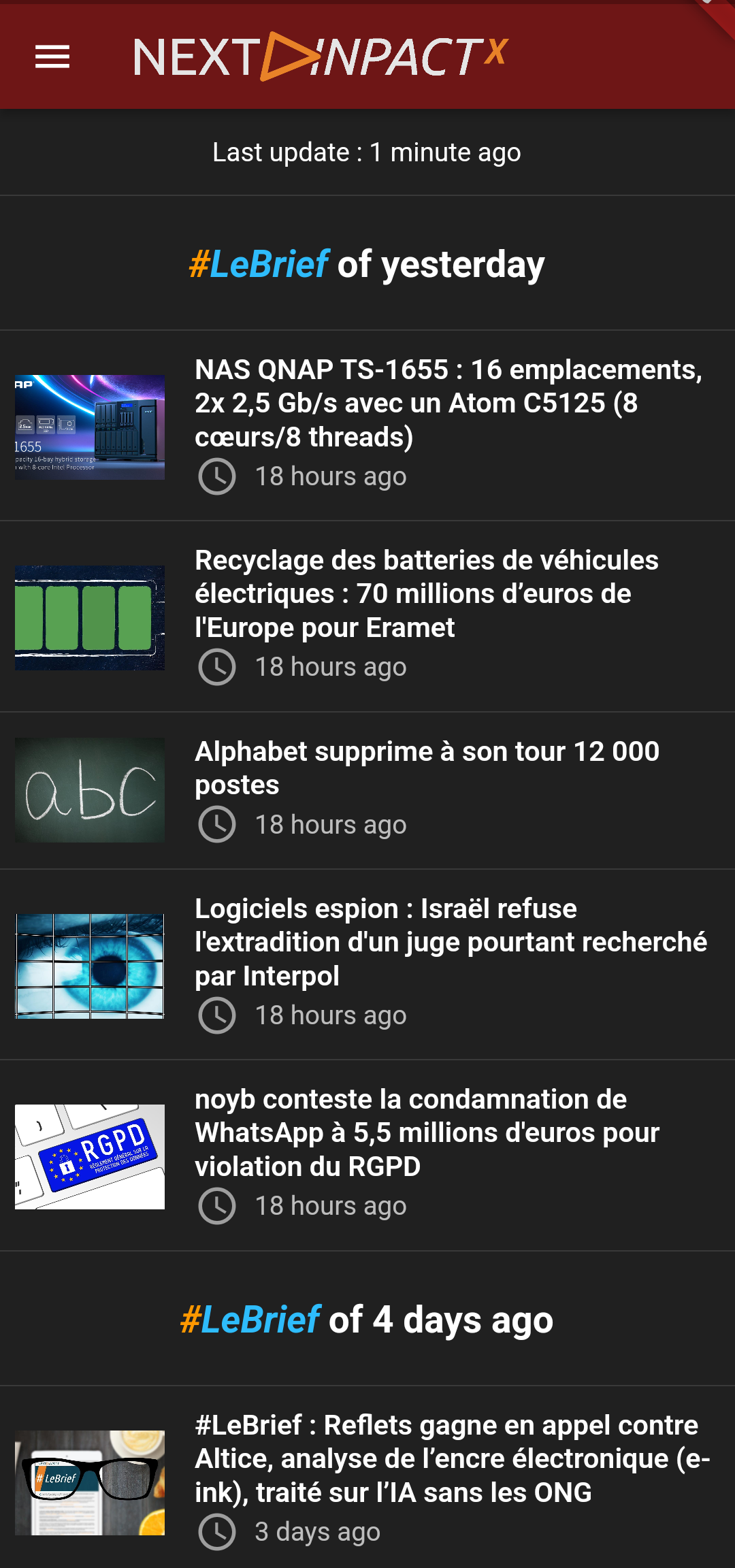 MobileInpact screenshot 3