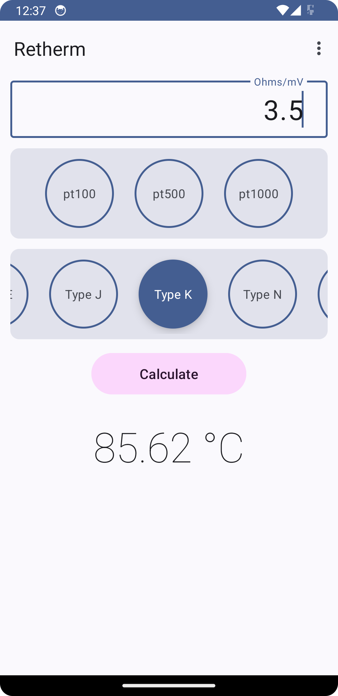 Retherm screenshot 4