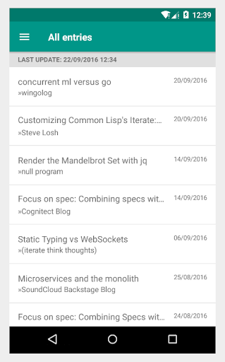 Elfeed Mobile screenshot 4