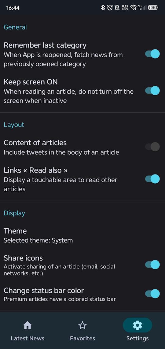 LeMondeRssReader screenshot 6