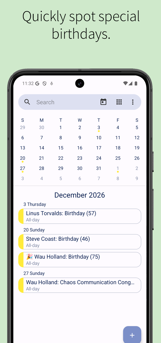 Birthday Adapter screenshot 7