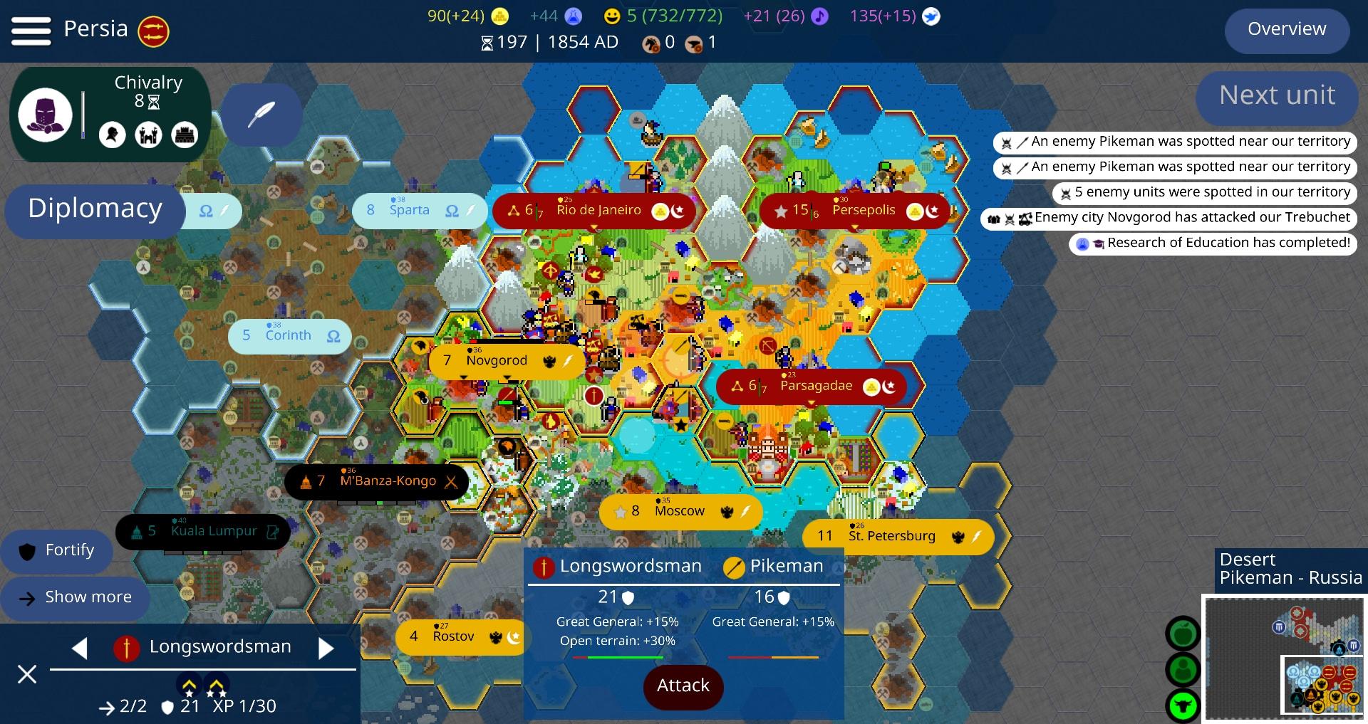 Unciv screenshot 1