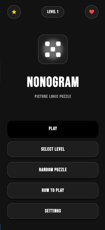 Nonogram screenshot 1