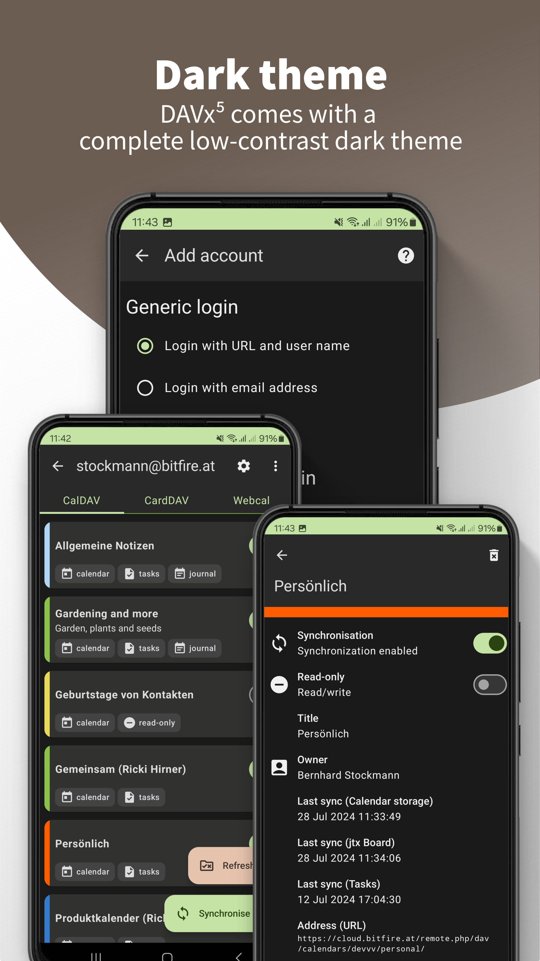 DAVx⁵ screenshot 6