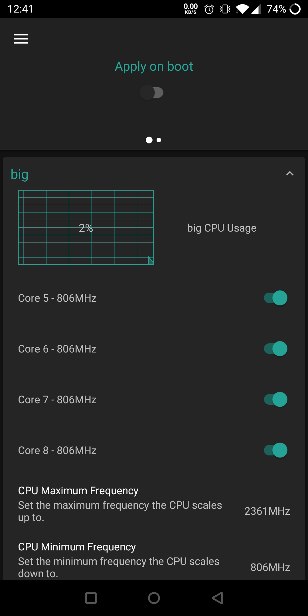 SmartPack-Kernel Manager screenshot 3