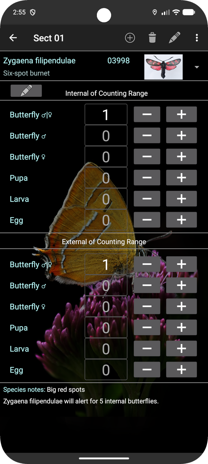 TransektCount screenshot 6