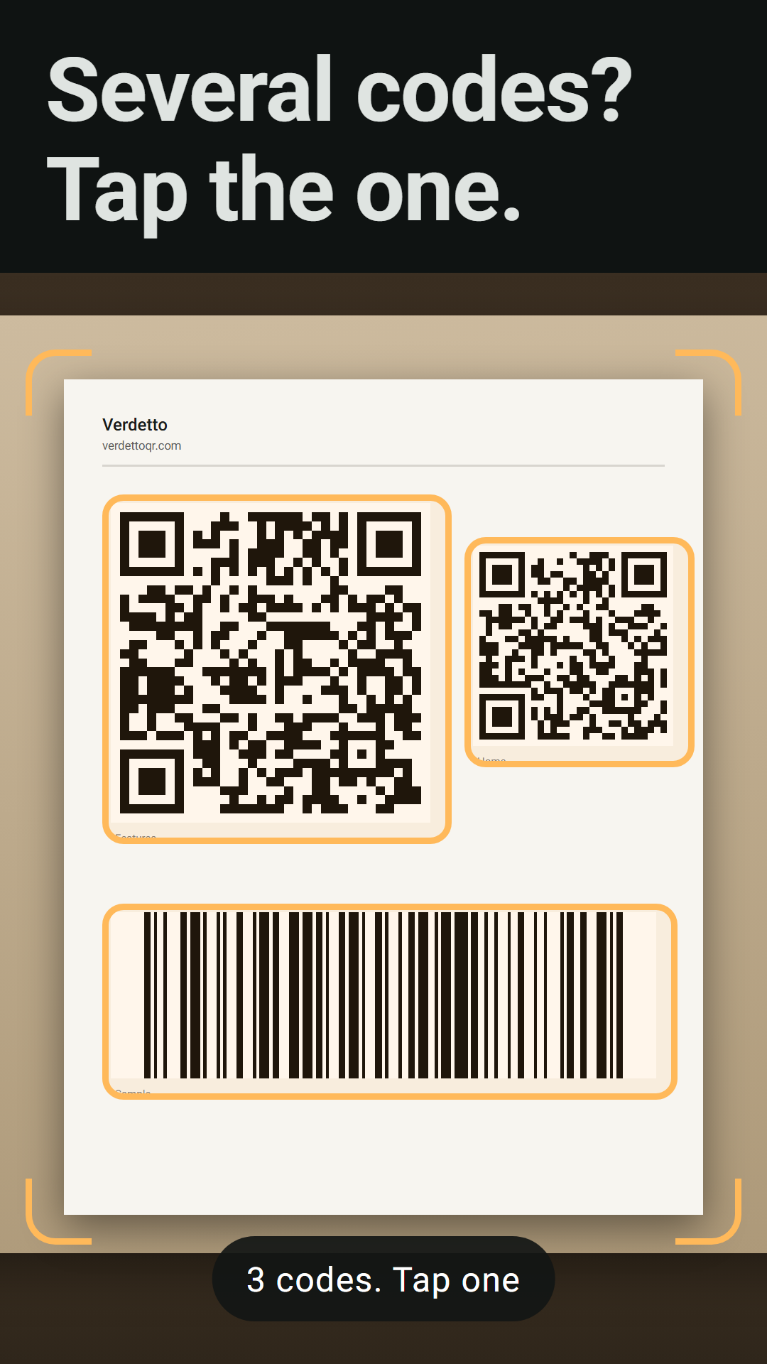 Verdetto: QR & Barcode Scanner screenshot 6