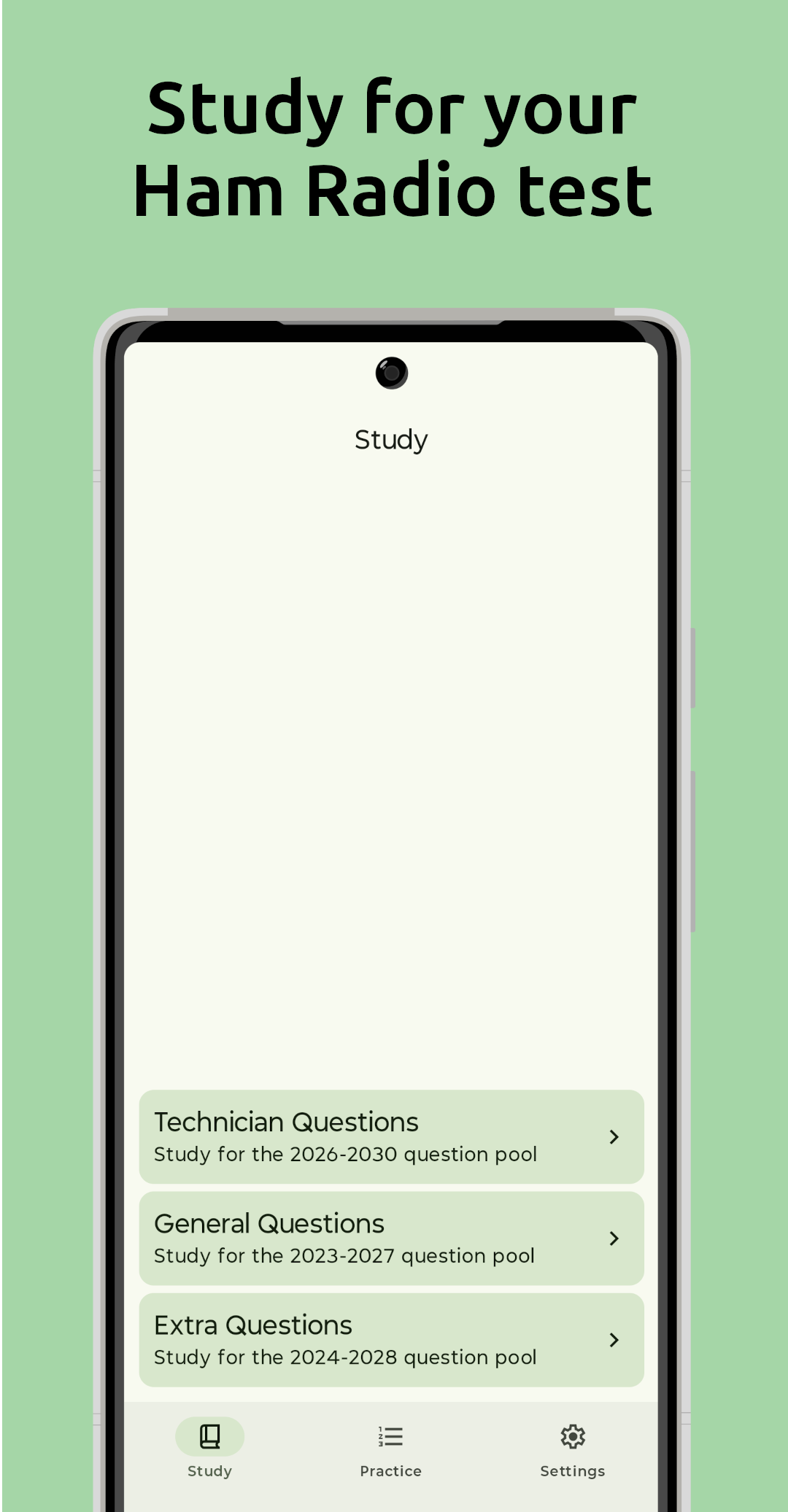 Ham Test screenshot 1