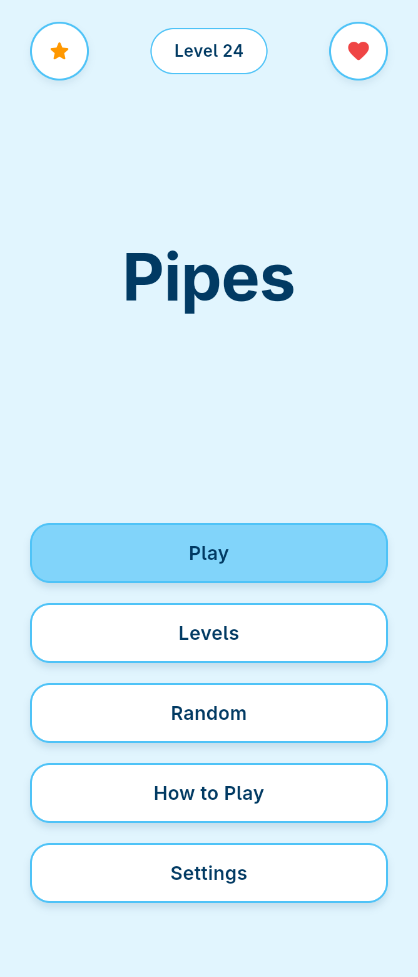 Pipes: Water Flow Puzzle screenshot 1