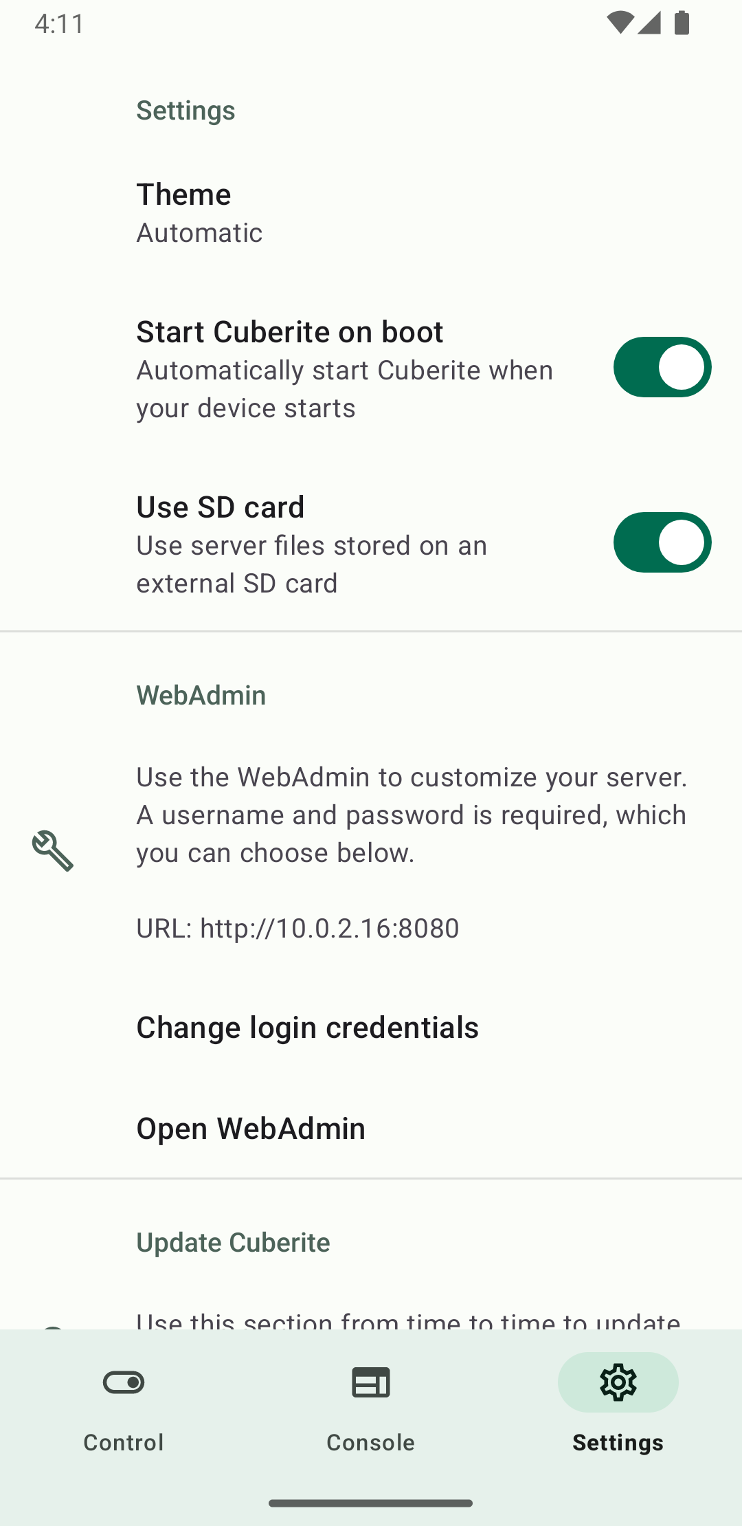 Cuberite screenshot 3