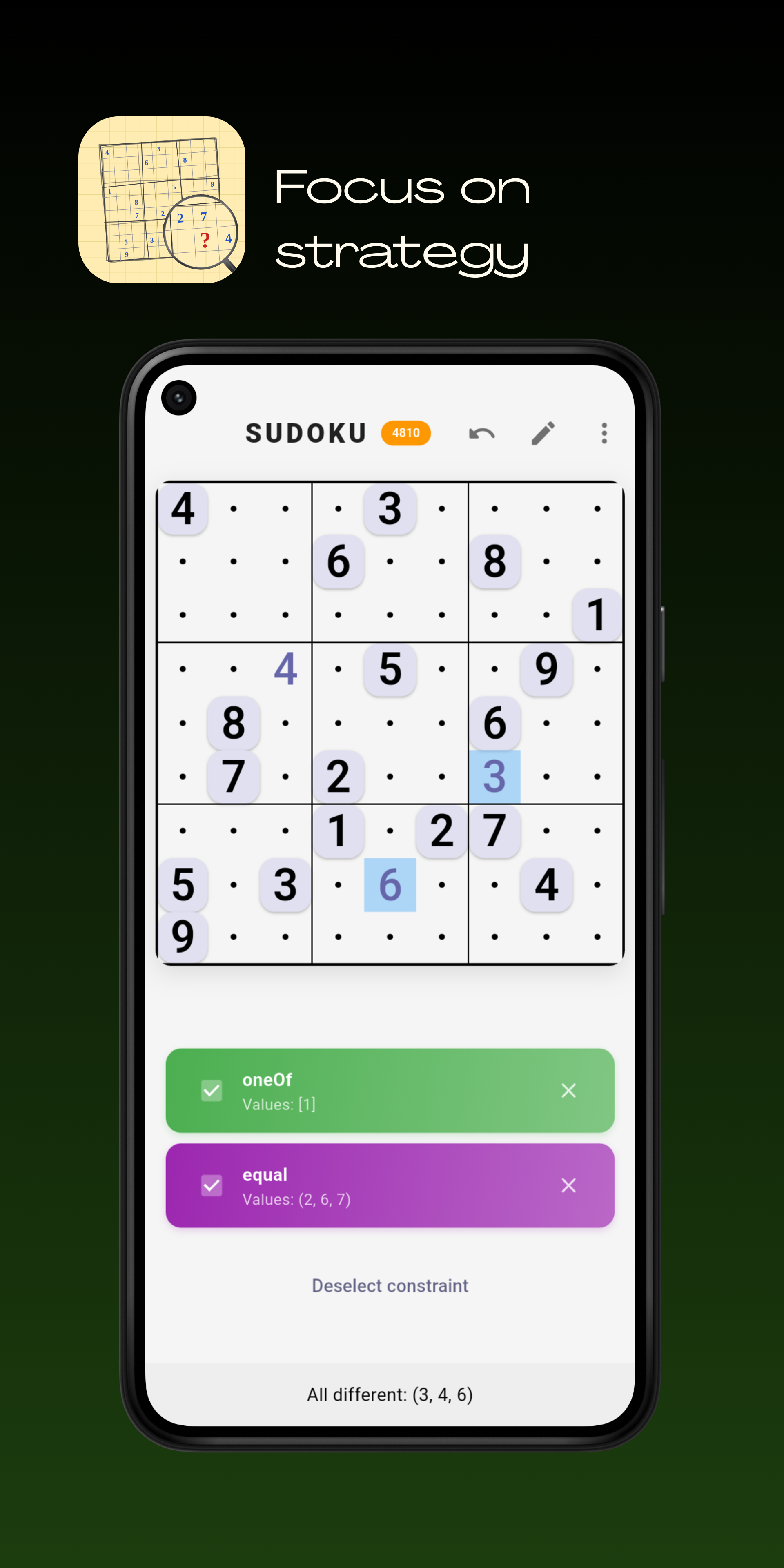 Sudaku - Pattern-driven sudoku screenshot 4