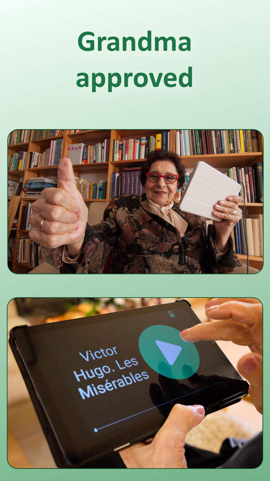 Homer Audio Player for Seniors screenshot 6