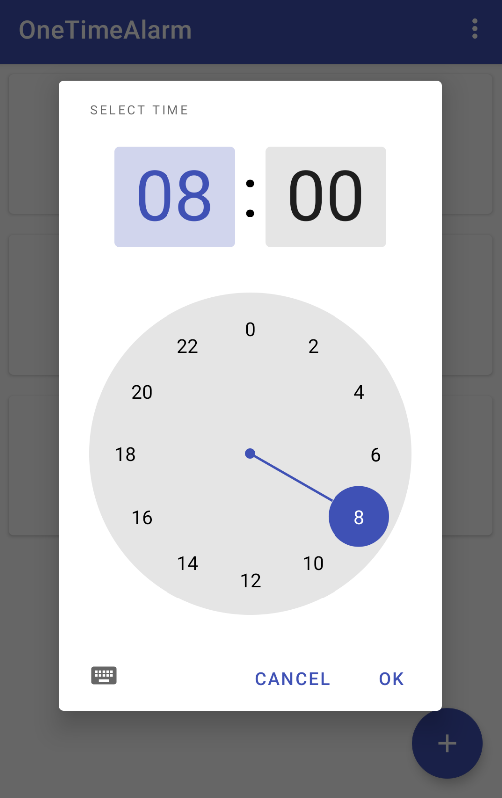 OneTimeAlarm screenshot 2