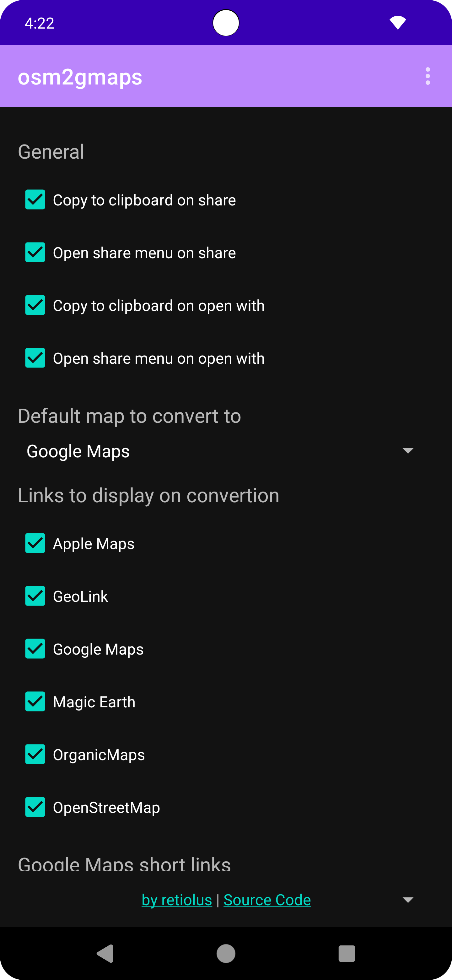 osm2gmaps screenshot 3