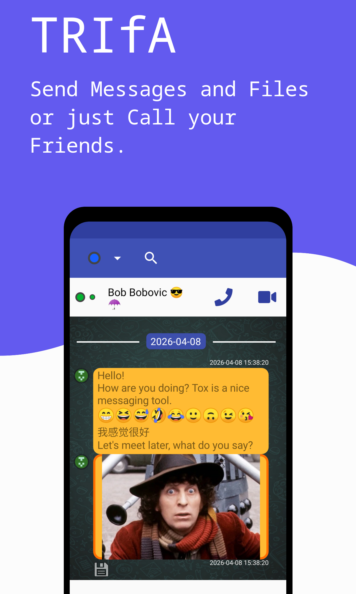 TRIfA screenshot 3