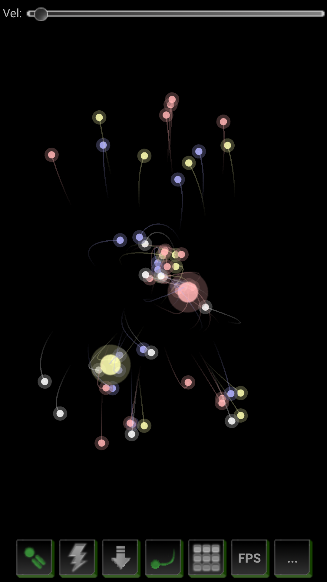 Particle Physics Simulator screenshot 2