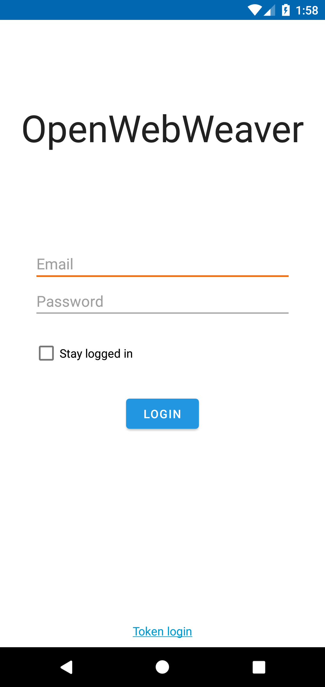 OpenWebWeaver screenshot 1