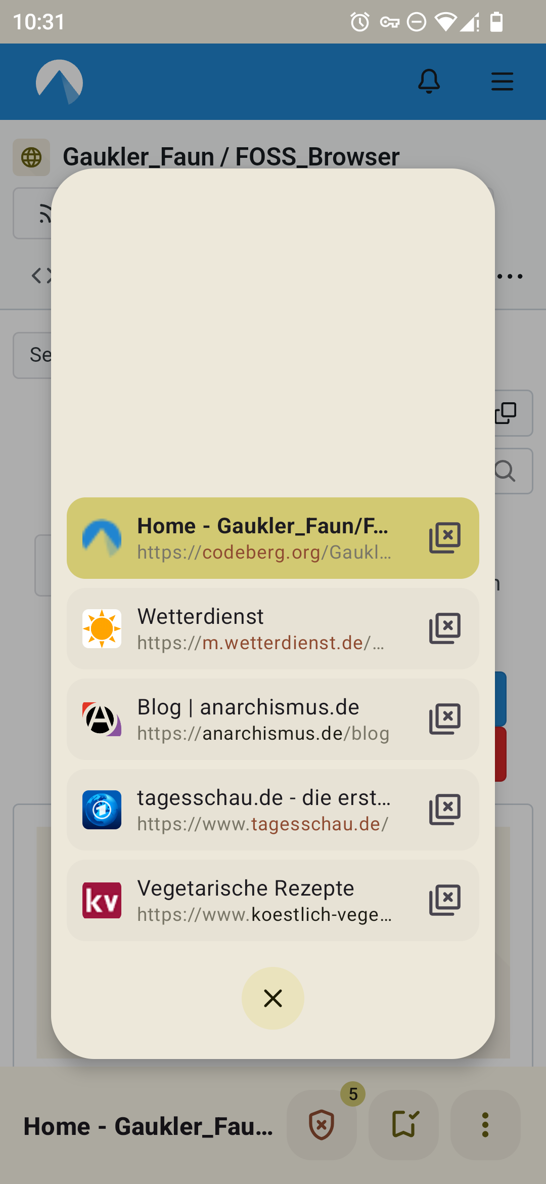 FOSS Browser screenshot 4