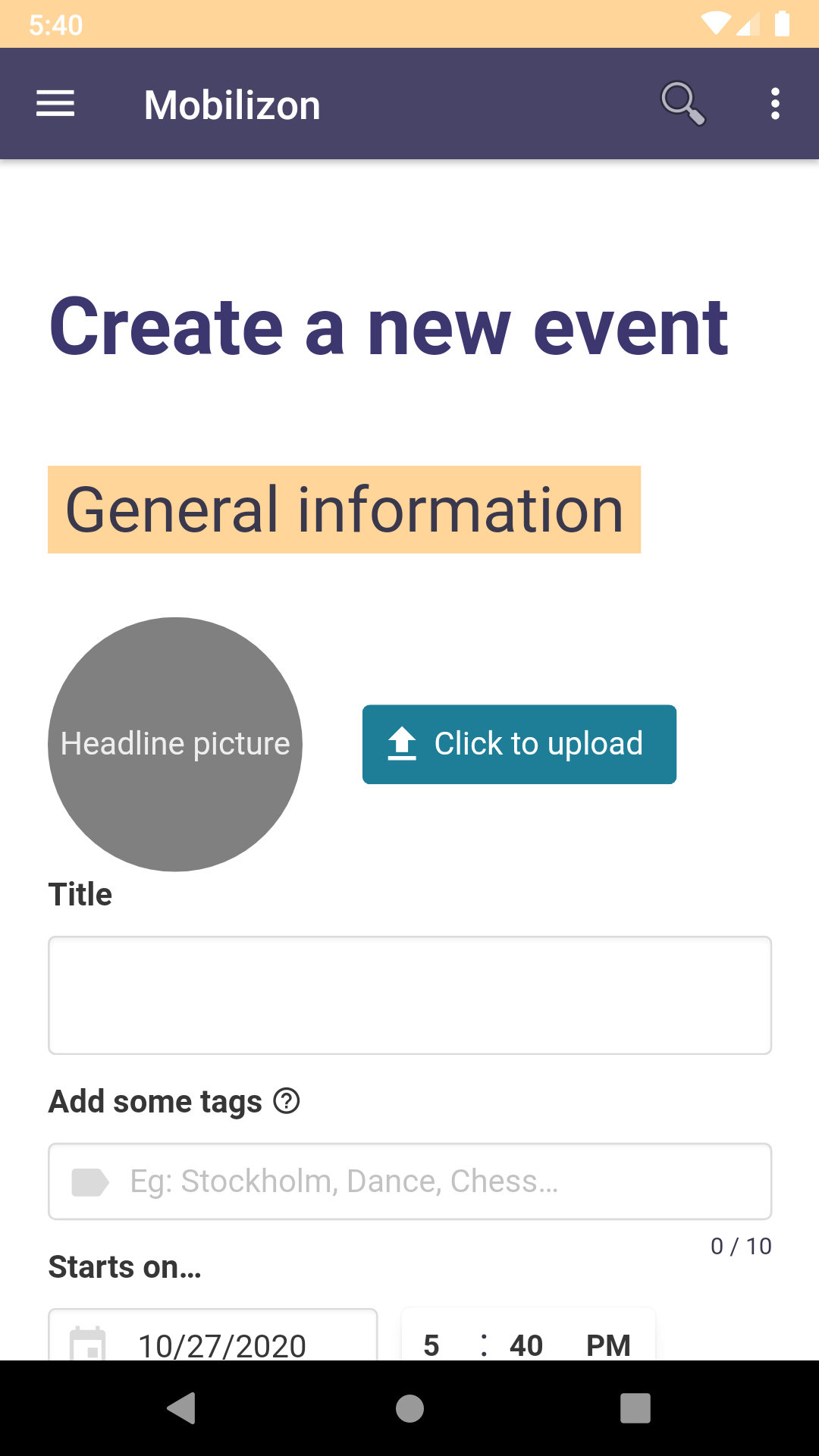Mobilizon screenshot 5
