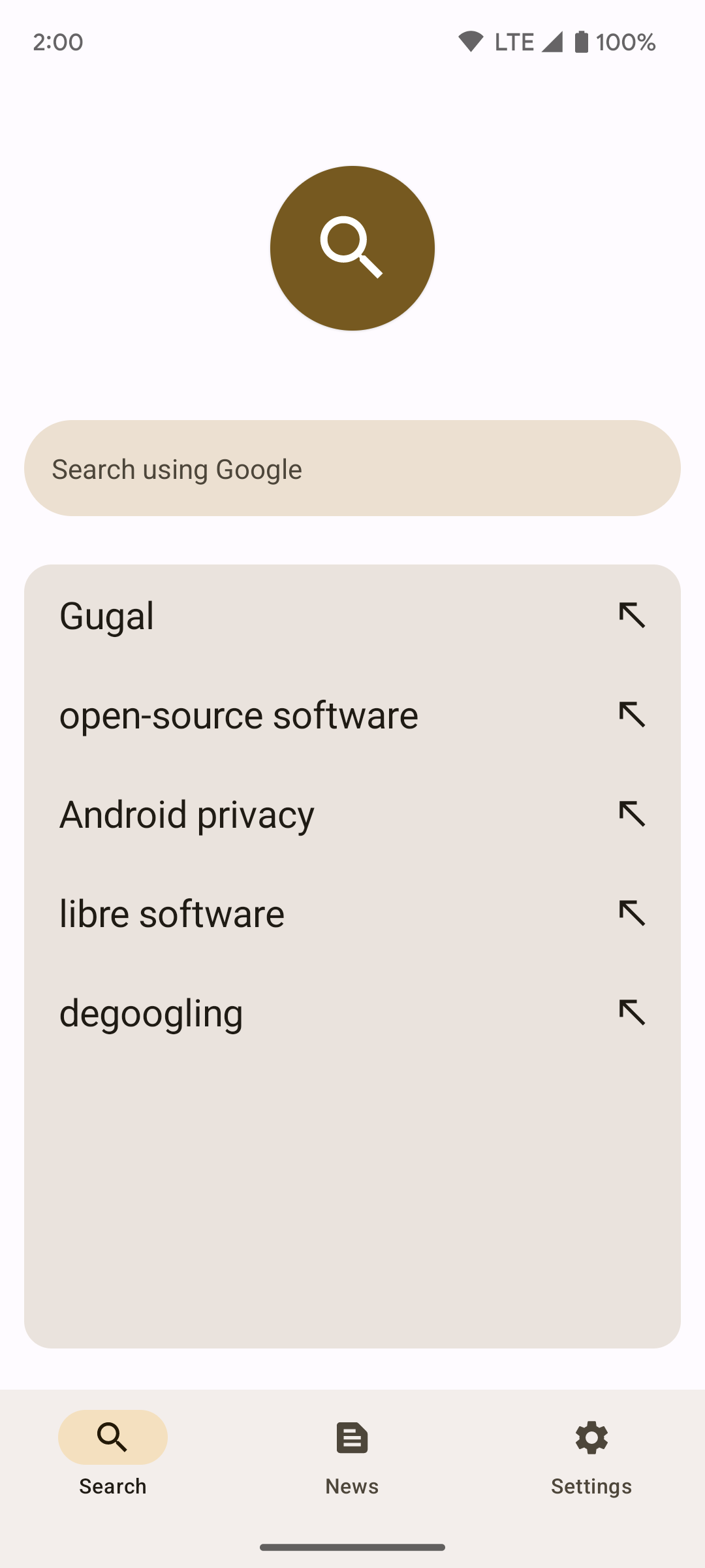 Gugal screenshot 1