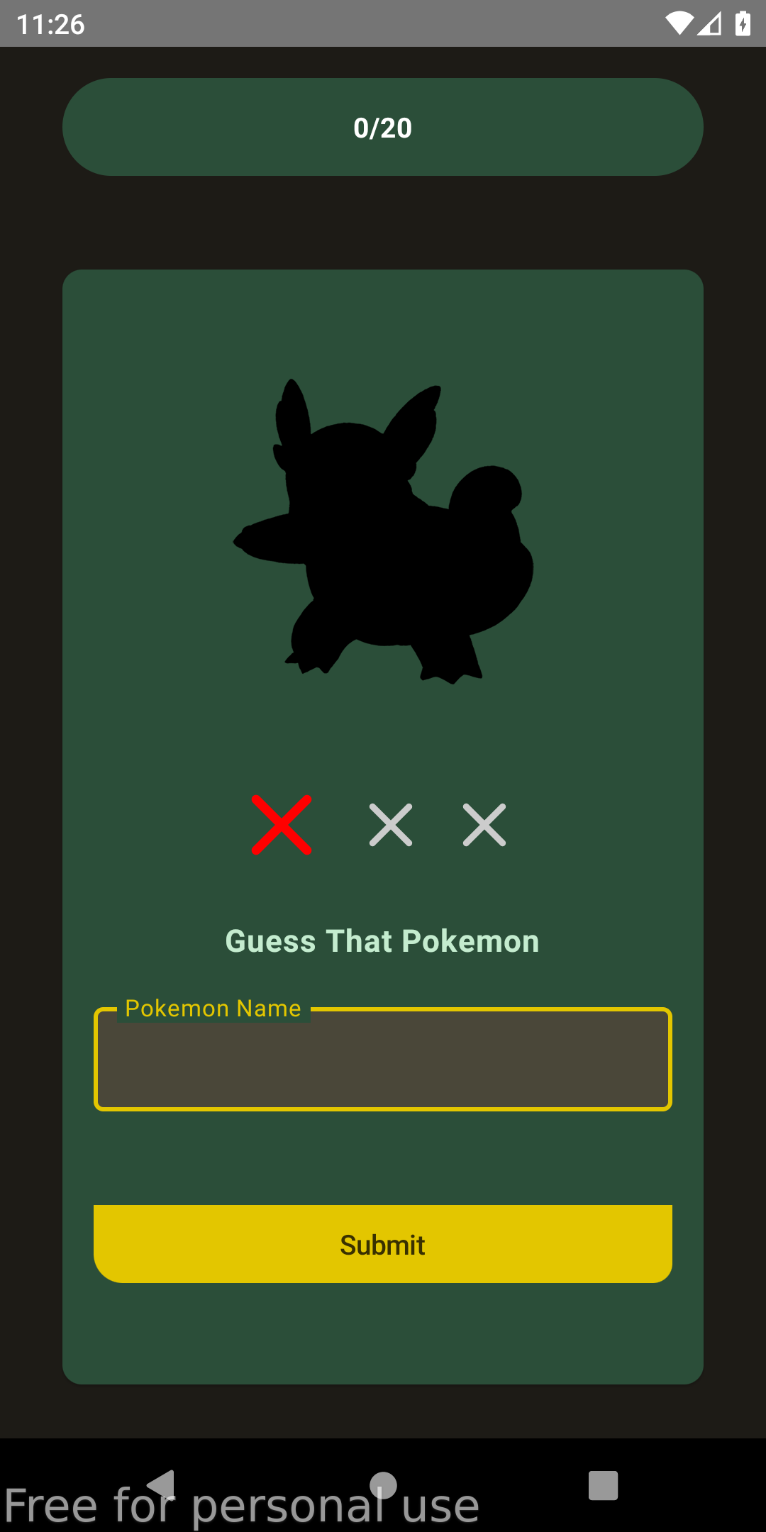 GuessThatPokemon screenshot 3