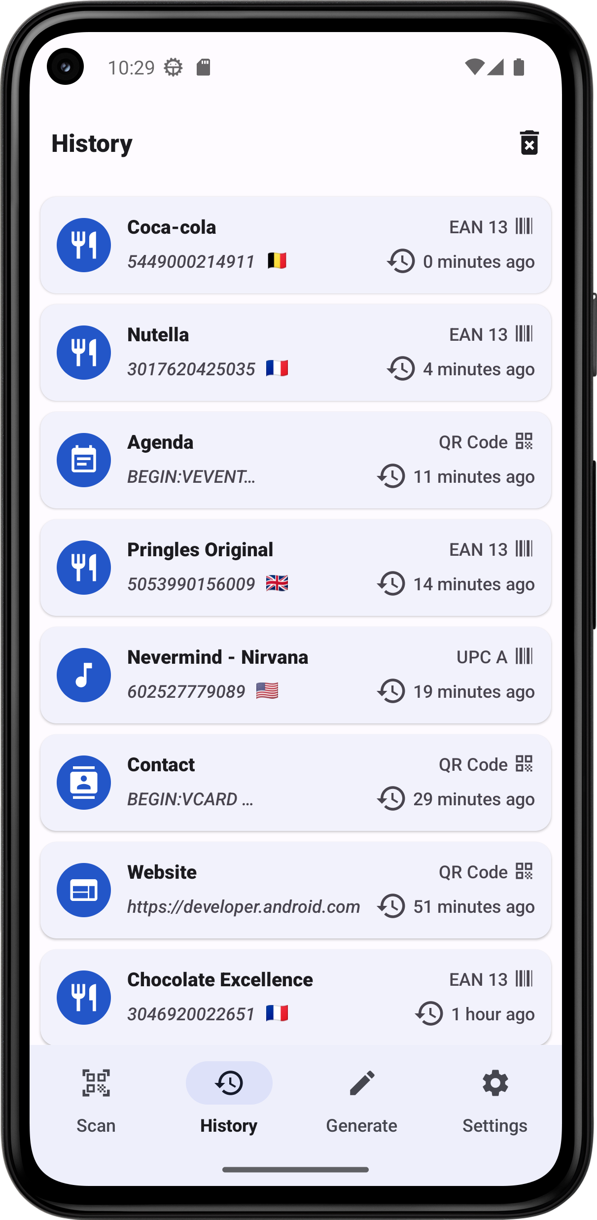 Barcode Scanner screenshot 6
