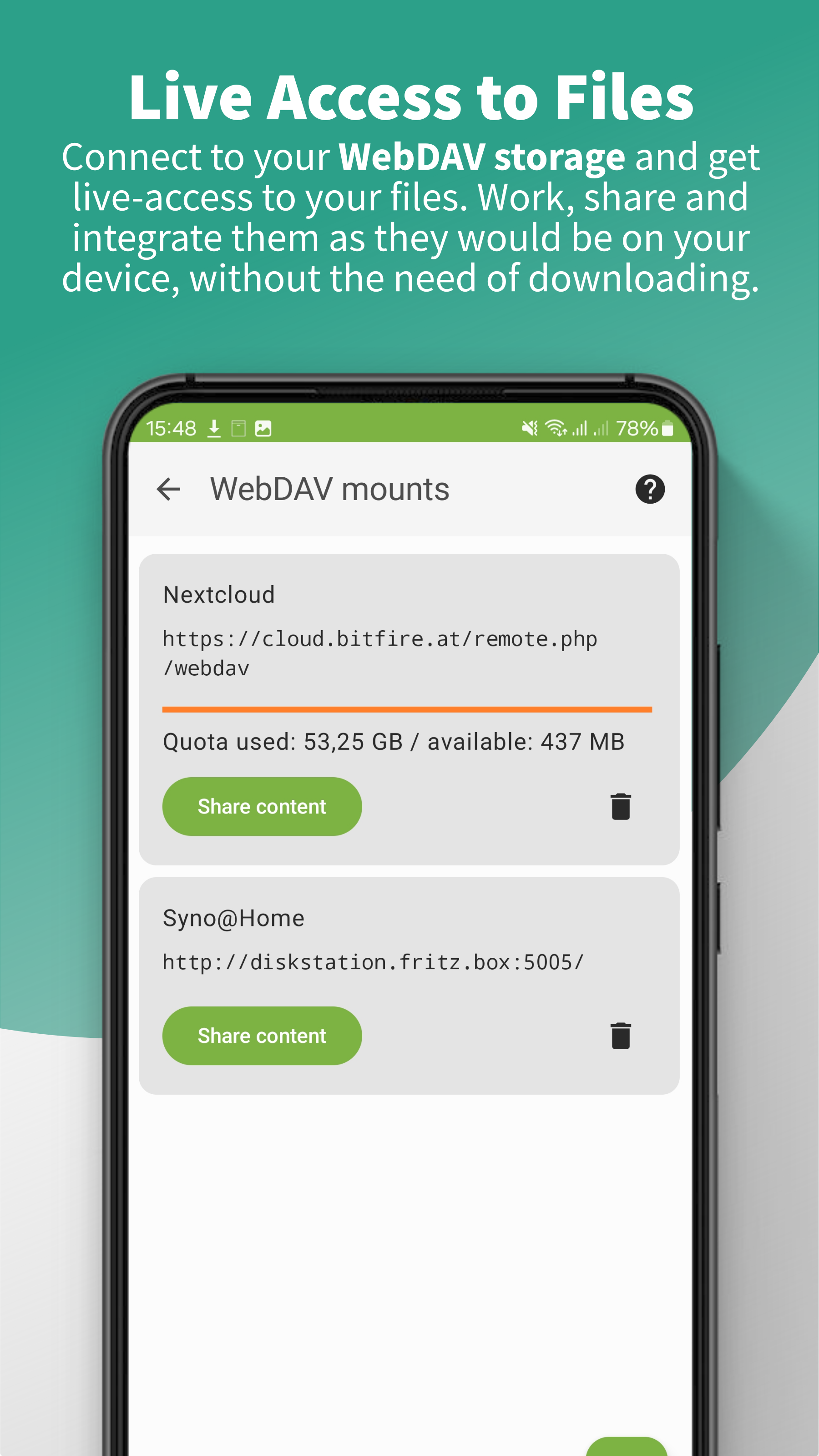 DAVx⁵ screenshot 5