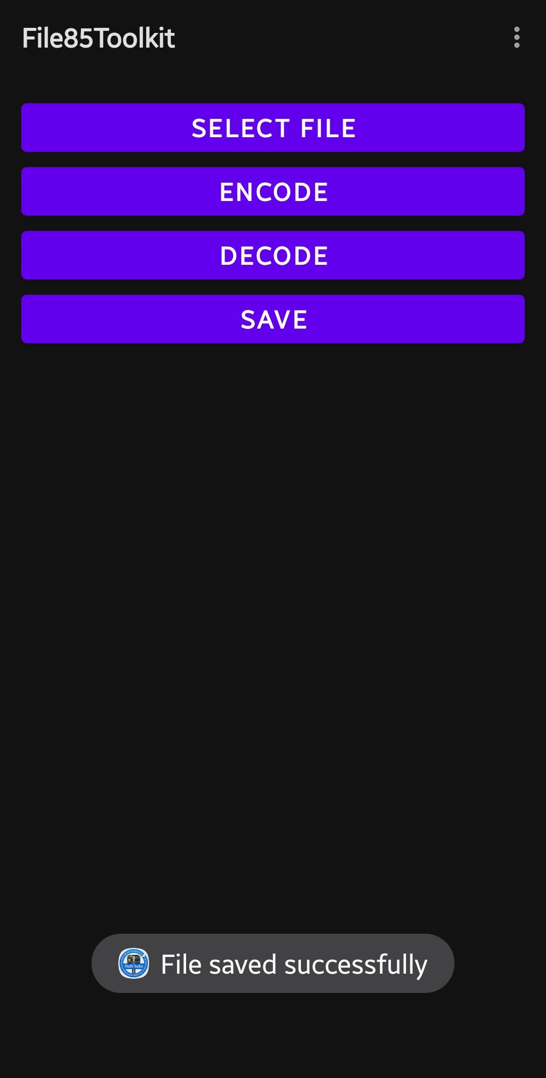 File85Toolkit screenshot 4