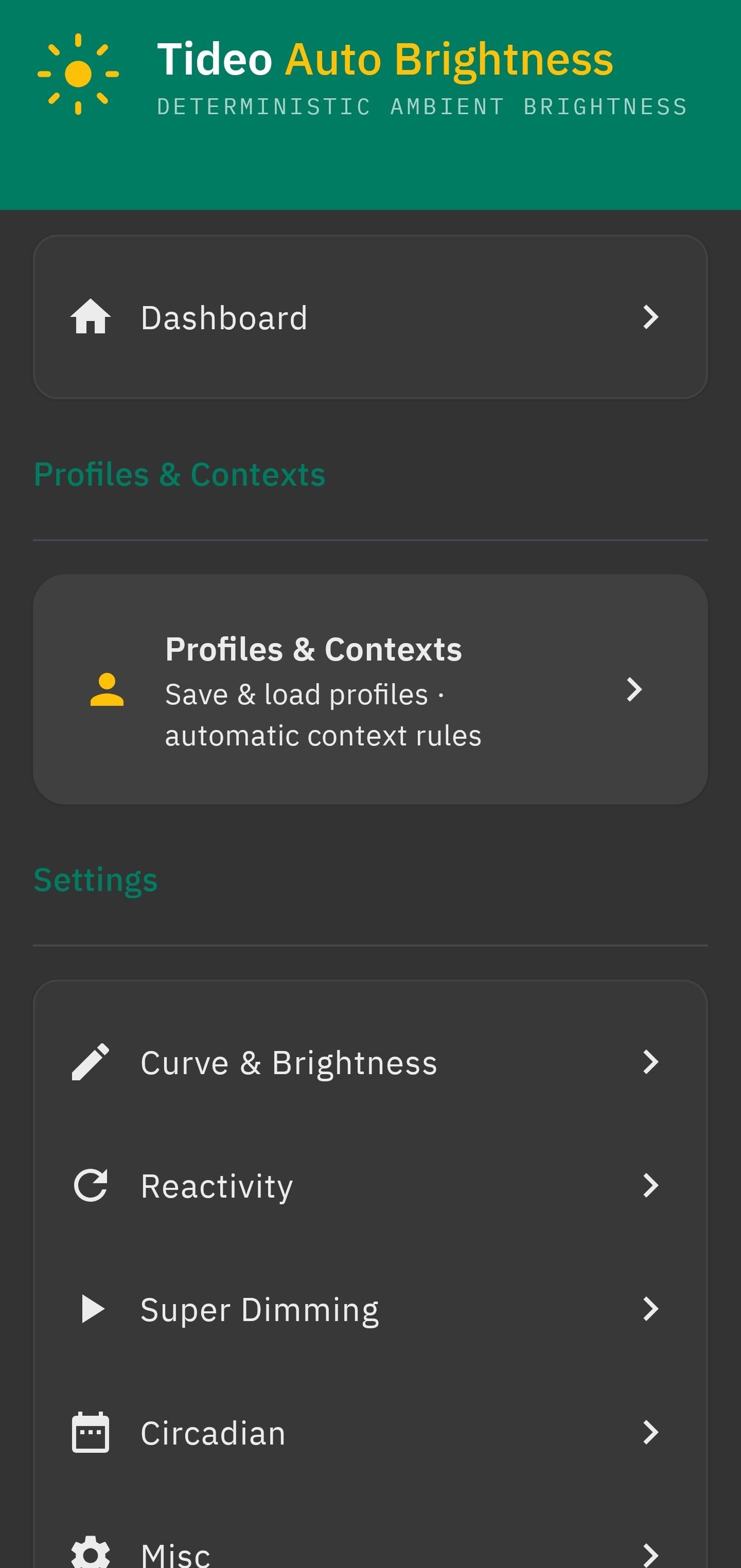 Tideo Auto Brightness screenshot 4