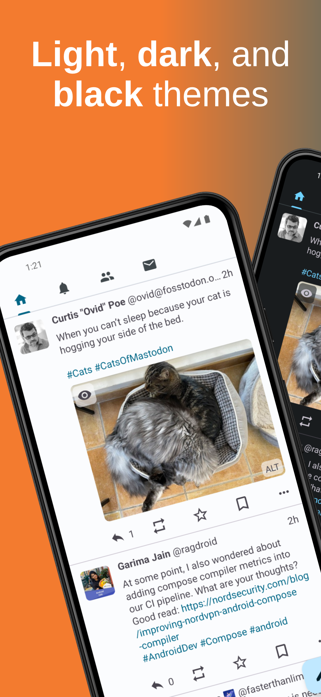Pachli for Mastodon screenshot 1