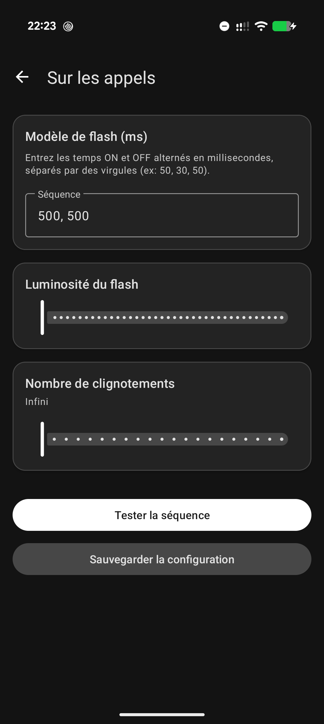 Flash Alert (Calls & SMS) screenshot 4