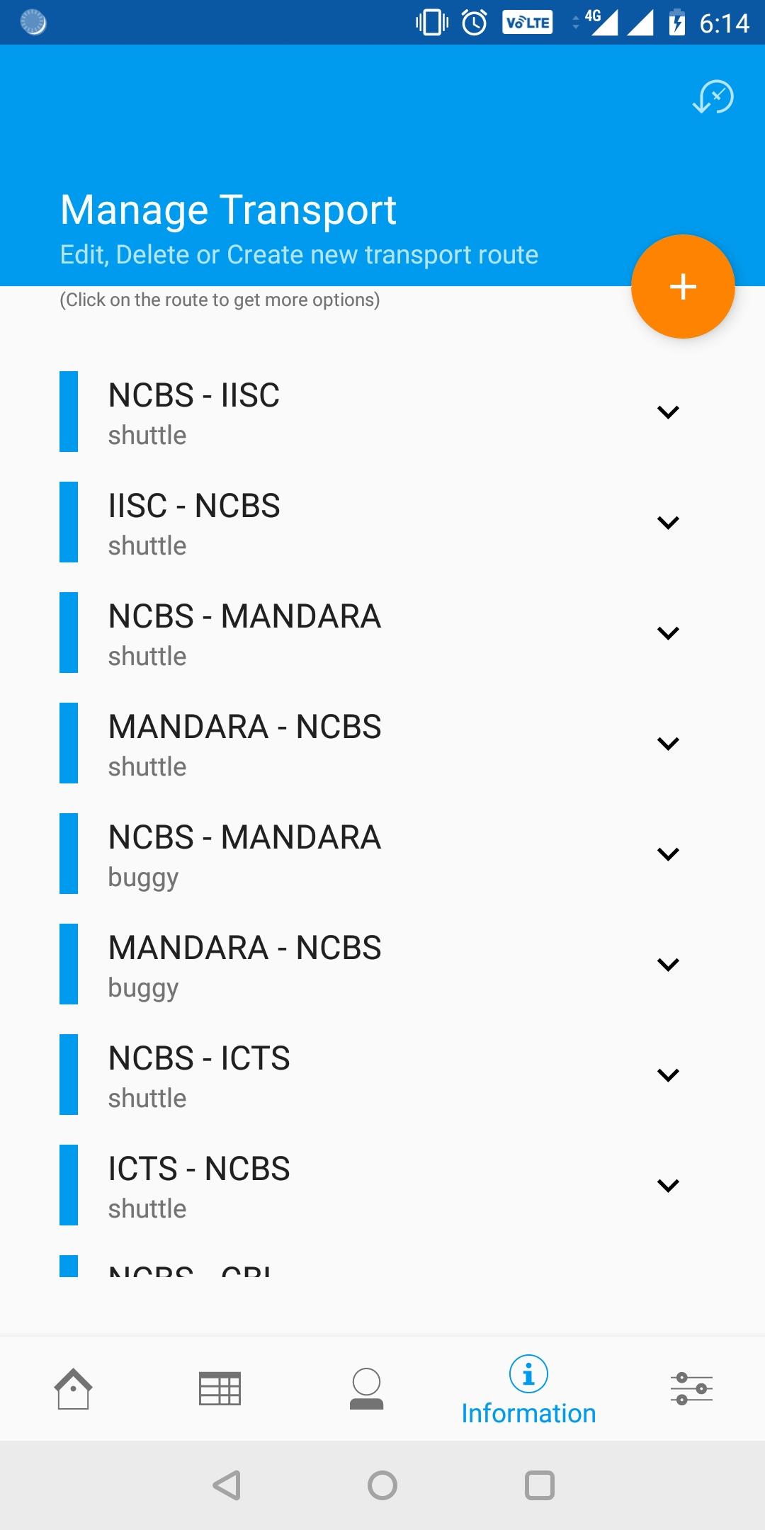 Information about NCBS screenshot 4