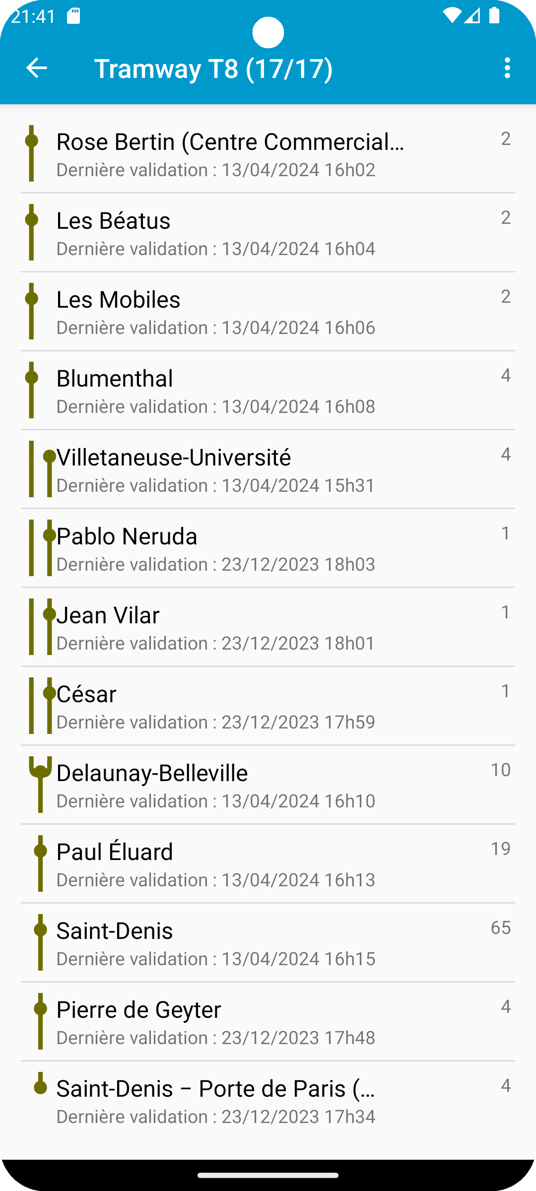 RailTrip screenshot 5