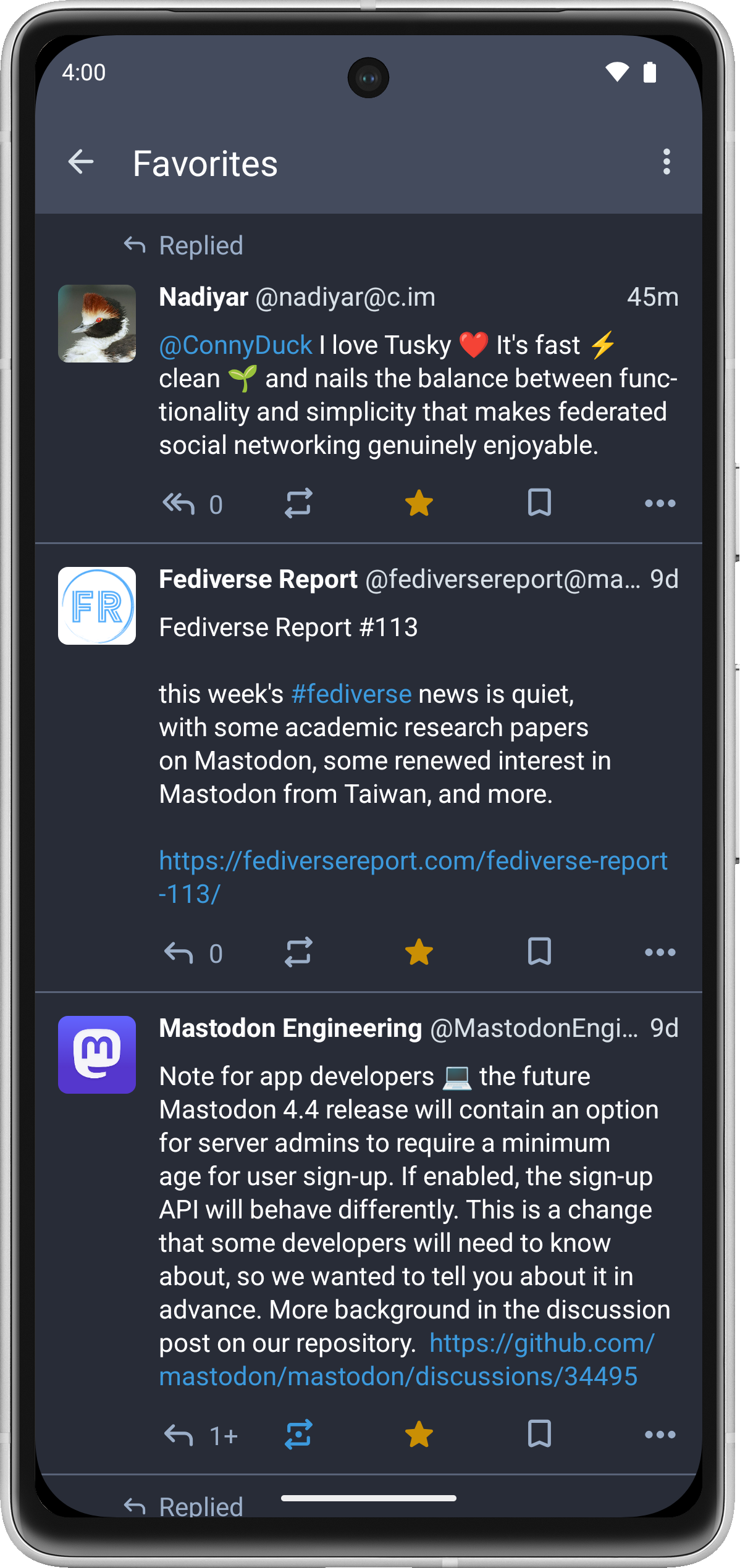 Tusky screenshot 5