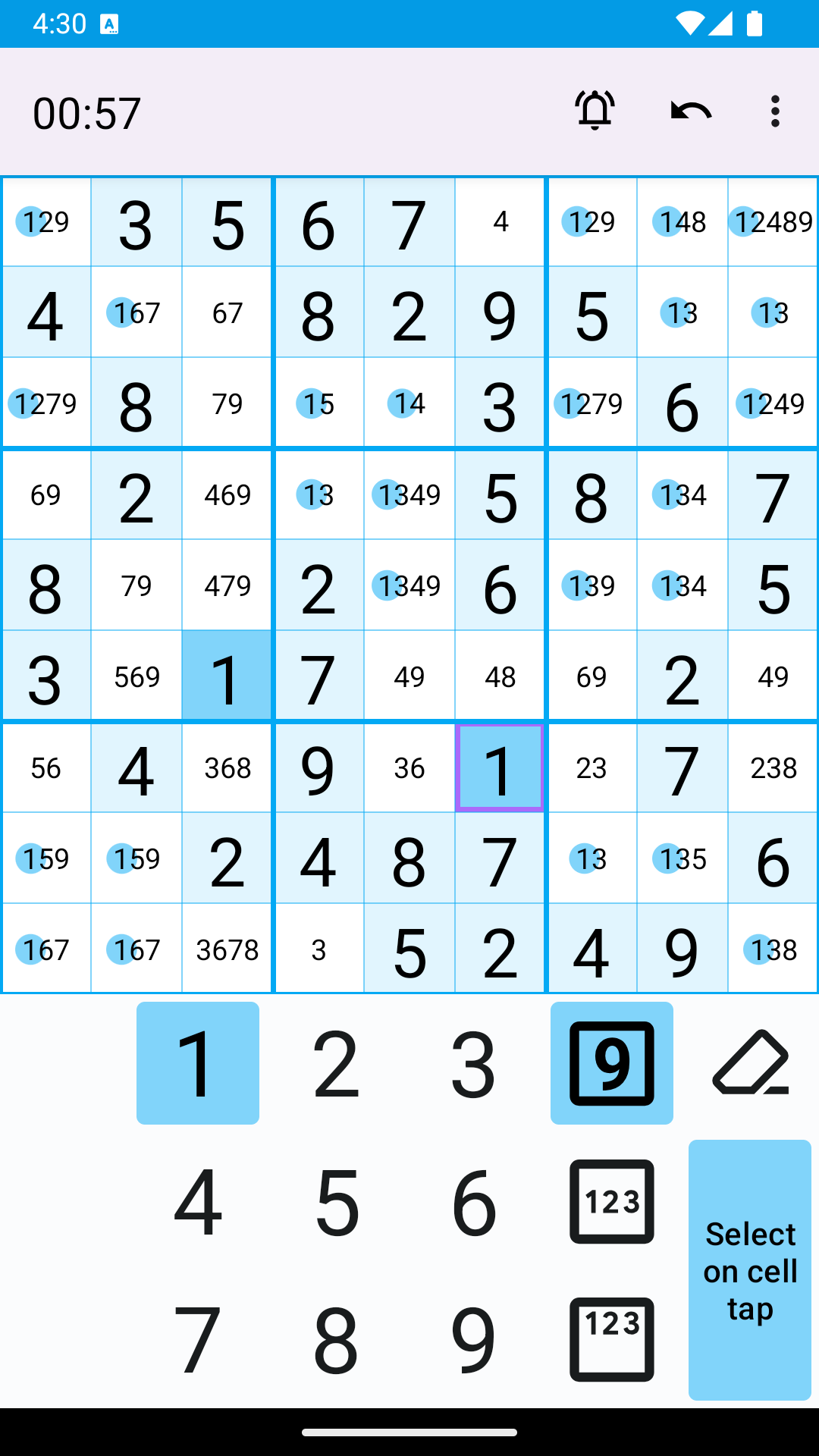 Open Sudoku screenshot 3