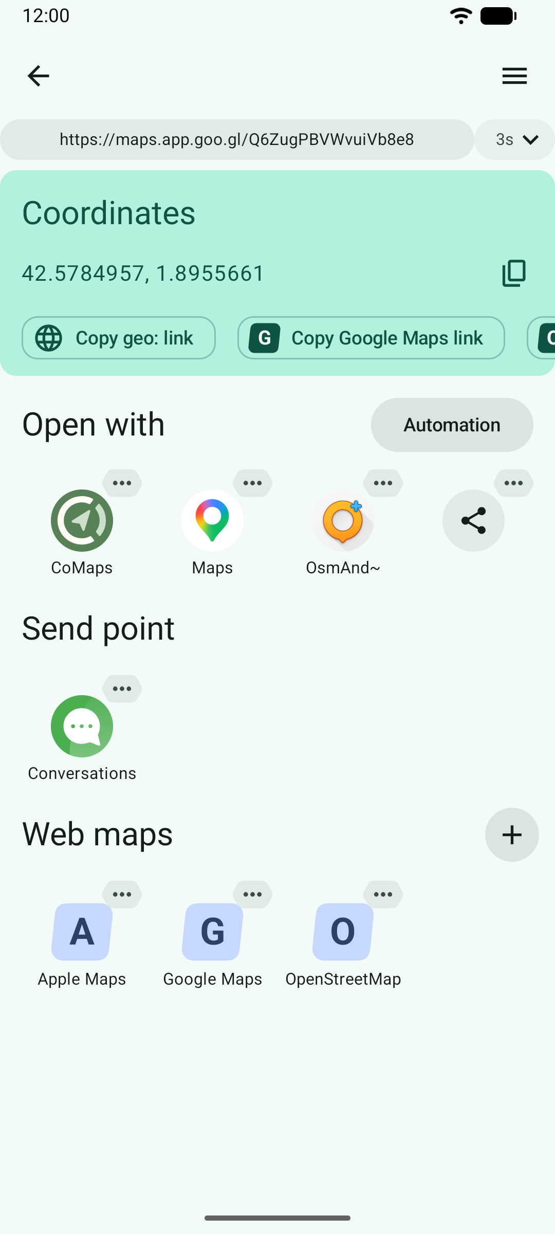 GeoShare: Jump Between Maps screenshot 2
